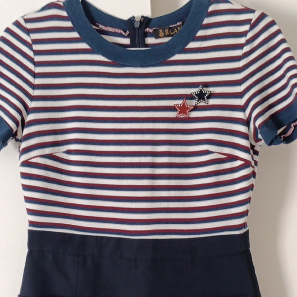 Navy Striped Dress - Picture 3 of 6